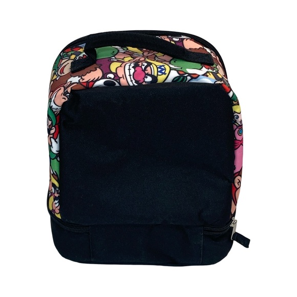 Super Mario Lunch Box Soft Kit Dual Compartment Insulated Cooler Characters - Picture 3 of 10